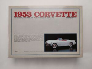 1/24 Chevrolet Corvette C1 1953 Сборная модель Monogram 0507001