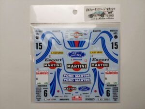 1/24 Ford Escort '94 Rallye Sanremo (Tamiya) Декали Museum Collection D846