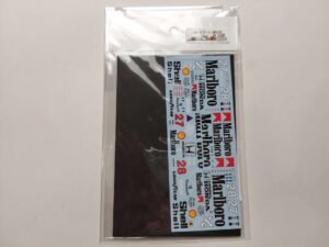 1/20 Mclaren MP4/5B Marlboro Декали Museum Collection D1030