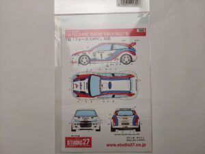 1/24 Ford Focus WRC '00 Barum Rallye Martini Декали Studio27 ST27-DC381