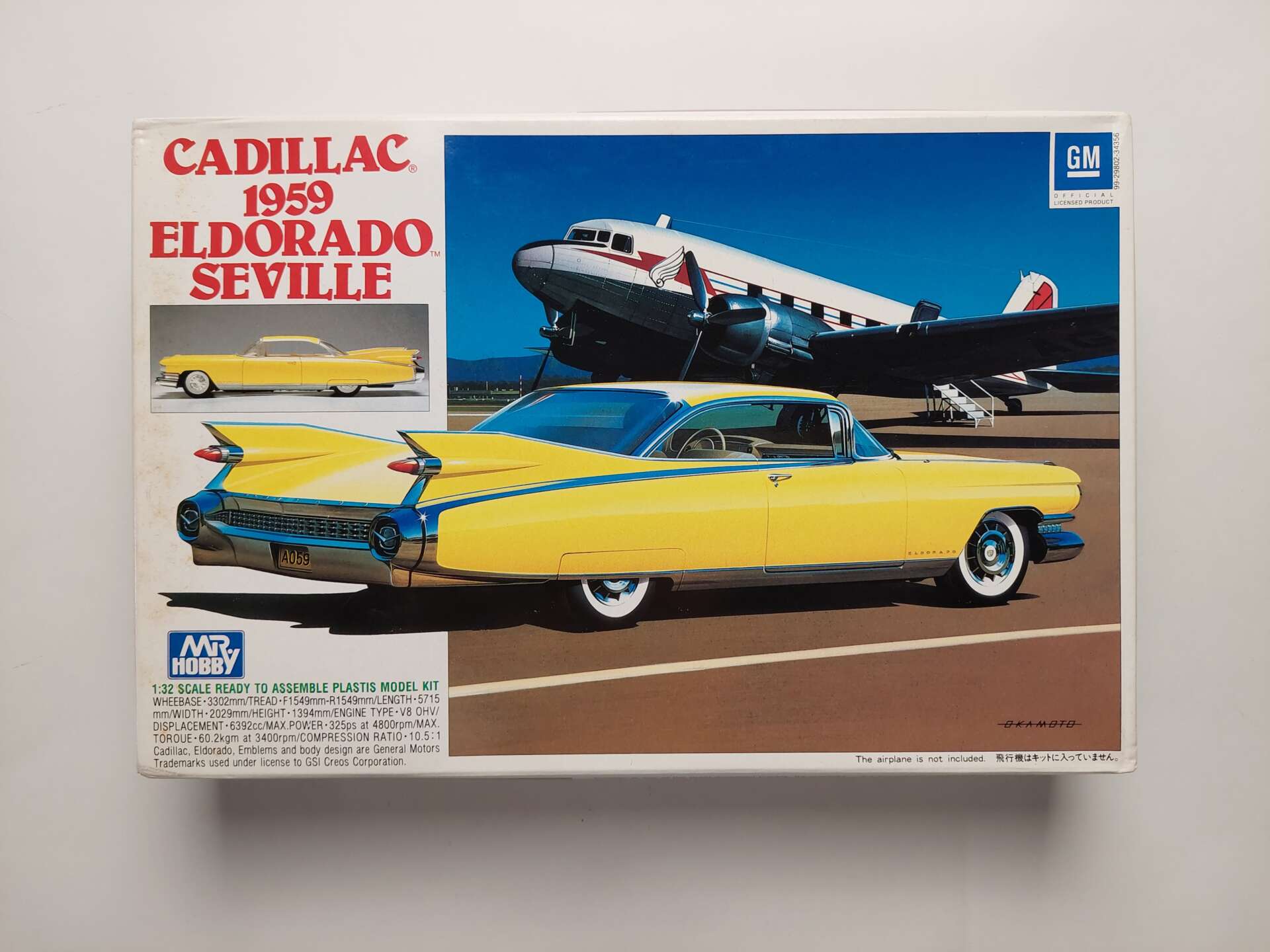 e92125040694834f39ade9bf38aa658b.jpg 1/32 Cadillac Eldorado 1959 Seville Сборная модель Mr. Hobby G-177