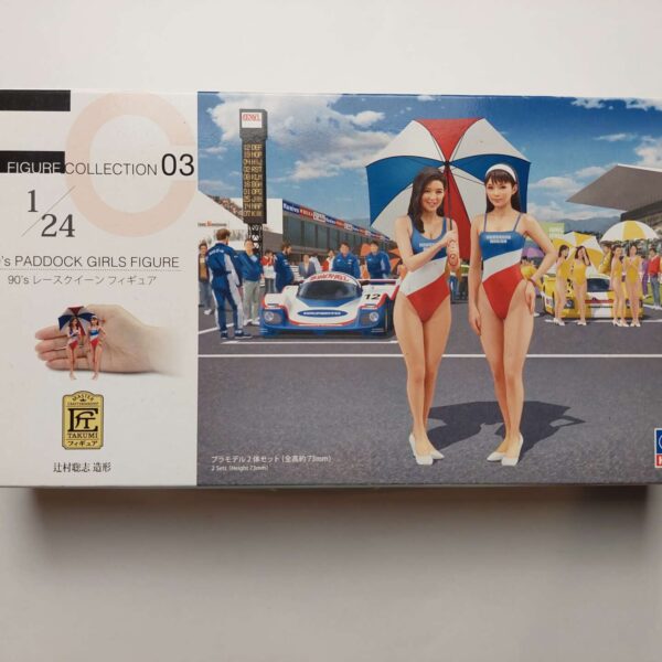 1/24 90's Paddock Girls Figure Hasegawa 29103