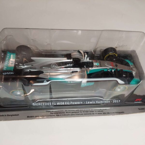 1/24 Mercedes F1 W08 EQ Power+ Lewis Hamilton 2017 Масштабная модель Altaya