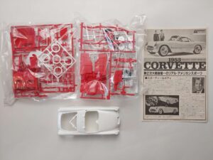 1/24 Chevrolet Corvette C1 1953 Сборная модель Monogram 0507001