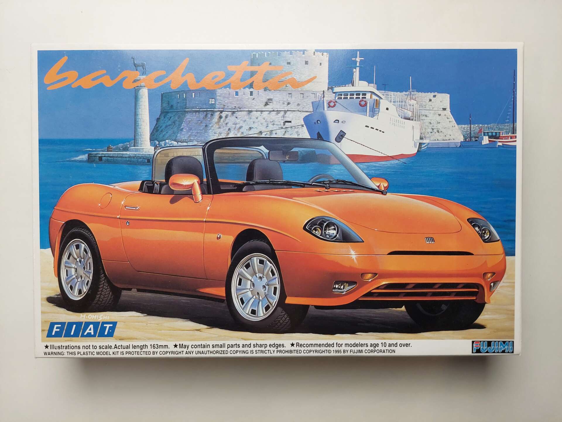 01a9a044fa7c08a253419767d60b8500.jpg 1/24 FIAT Barchetta Сборная модель Fujimi 12514