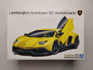 1/24 Lamborghini Aventador 50° Anniversario Сборная модель Aoshima 059821