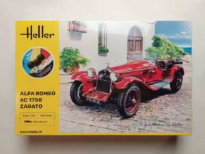 1/24 Alfa Romeo 6C 1750 Zagato Starter Kit Сборная модель Heller 56715