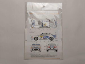 1/24 Nissan Skyline GT-R (R32) 1991 24 hours of Spa Zexel Декали Shunko Models SHK-D207