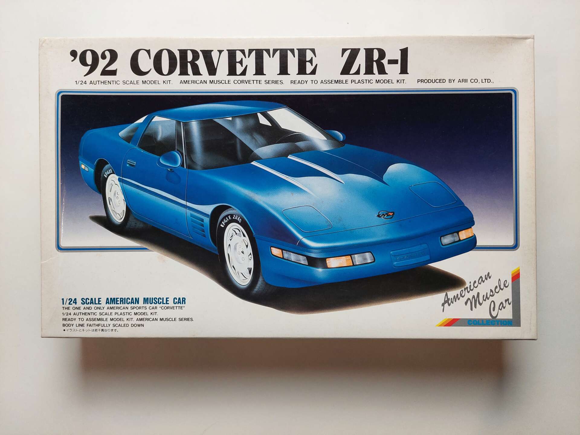 1e0a345249549d3dc4e5d6b28ccc101c.jpg 1/24 Chevrolet Corvette C4 (ZR-1) '92 Сборная модель ARII 21008