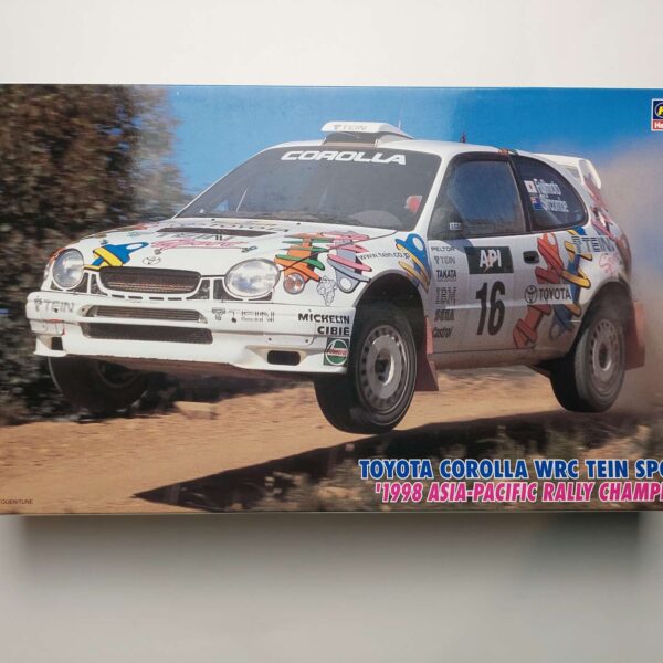 1/24 Toyota Corolla WRC 1998 Asia-Pacific Rally Champion Tein Sport Сборная модель Hasegawa 20205