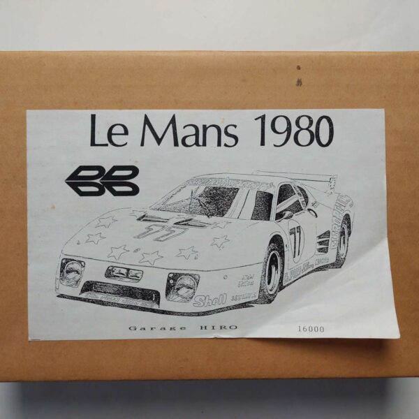 1/24 Ferrari 512BB 1980 Le Mans European University Сборная модель MFH GH01