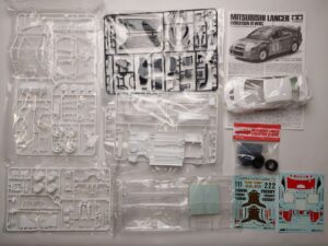 1/24 Mitsubishi Lancer Evolution VI WRC 1999 Rally New Zealand Сборная модель Tamiya 24220