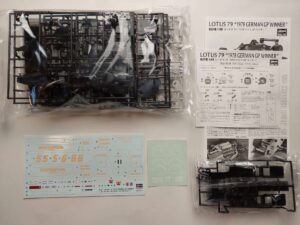 1/20 Lotus Type 79 1978 German GP Winner w/ Bonus parts Сборная модель Hasegawa 23203