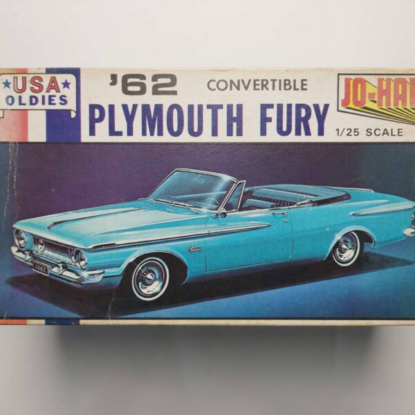 1/25 Plymouth Fury '62 Convertible Сборная модель Jo-Han C-4762