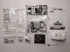 1/24 Fiat 500D с ф/т Сборная модель Gunze Sangyo G-218