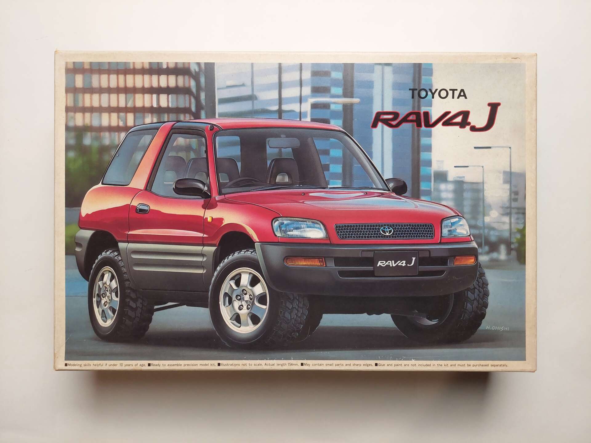 61392ce86414386dff06f5d82ecc209d.jpg 1/24 Toyota RAV4 J Сборная модель Aoshima 016015