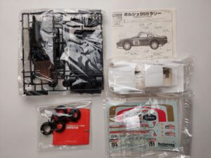 1/24 Porsche 959 Rally 1985 Paris-Dakar High Rider Rothmans Сборная модель Gunze Sangyo G-135