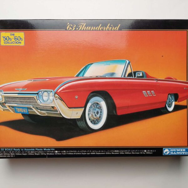 1/32 Ford Thunderbird '63 Сборная модель Gunze Sangyo G-165