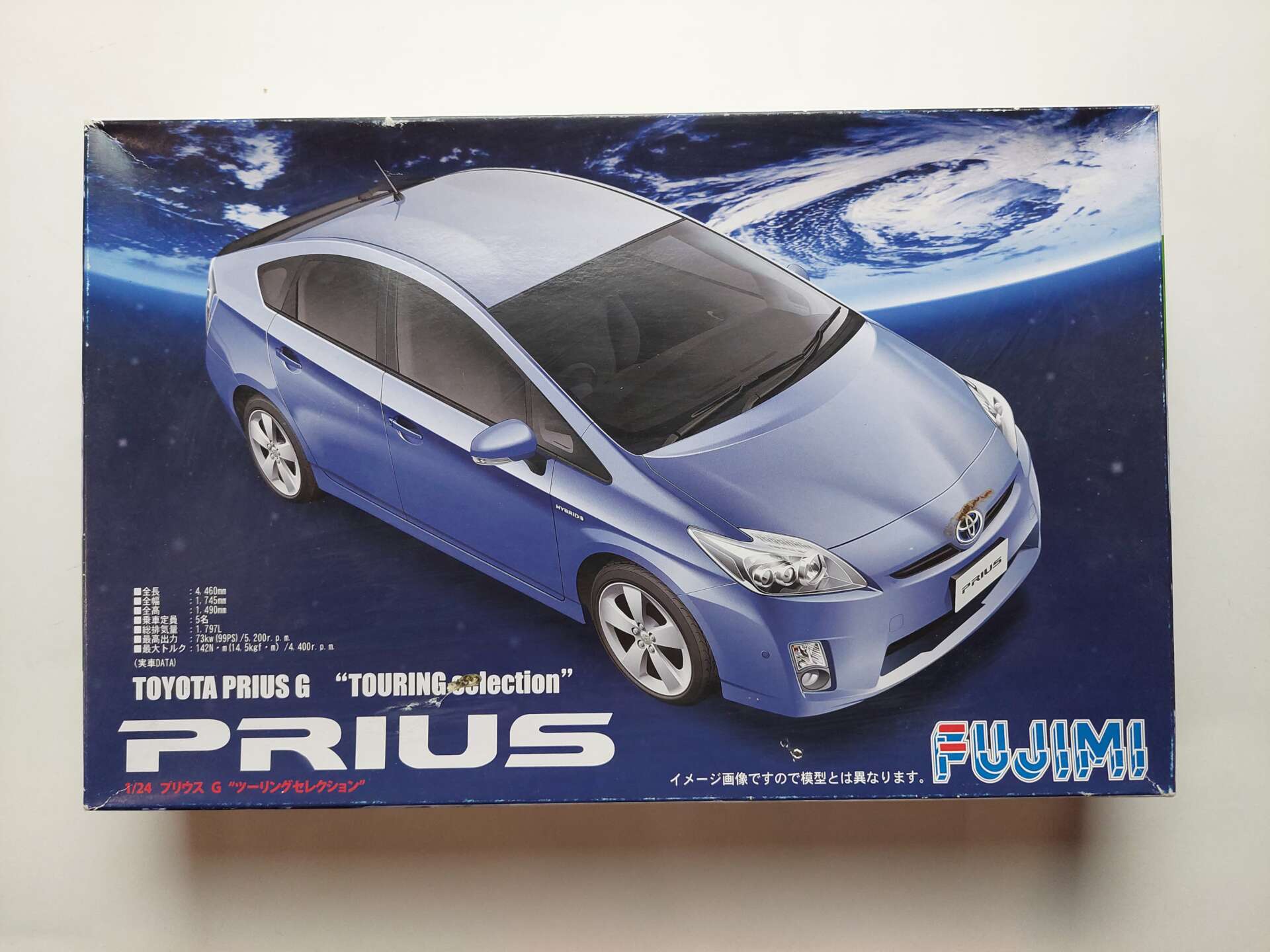 6d9996c417417b4c2fc1cb316aec1218.jpg 1/24 Toyota Prius G Touring Selection 2009 Сборная модель Fujimi 03822