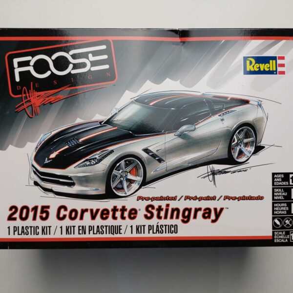 1/25 Chevrolet Corvette C7 Stingray Foose Design 2015 Сборная модель Revell 85-4397