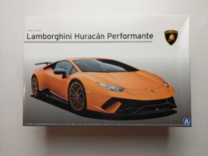 1/24 Lamborghini Huracan Performante (LP 640-4) 2017 Сборная модель Aoshima 056004