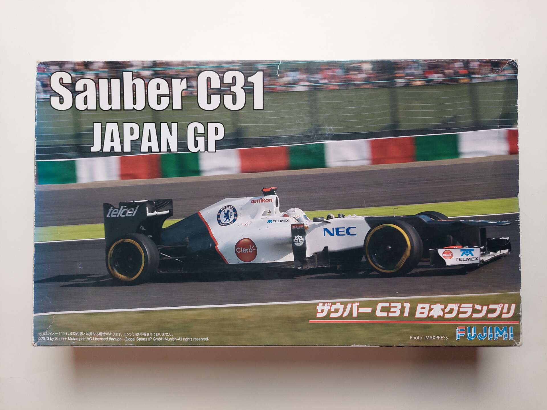 8eb8fd2fa725f036644a2878af9dd479.jpg 1/20 Sauber C31 2012 Japan GP Сборная модель Fujimi 09158