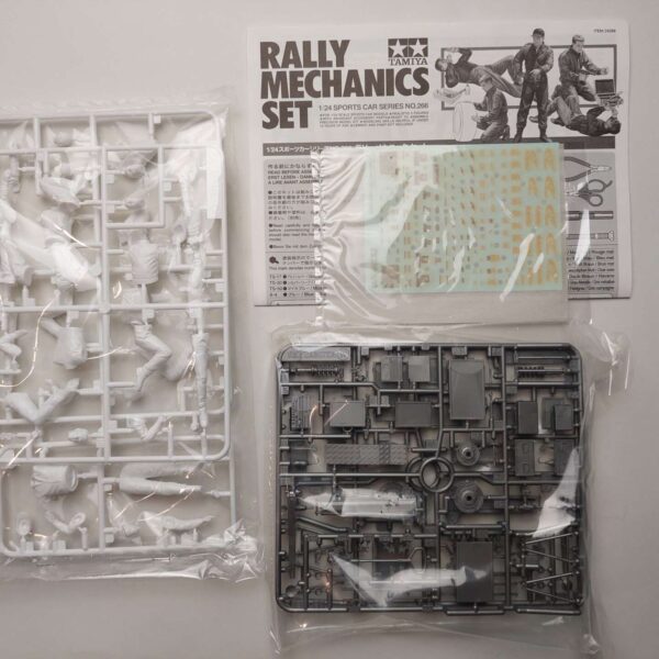 1/24 Rally Mechanics Set Комплект сборных фигурок Tamiya 24266