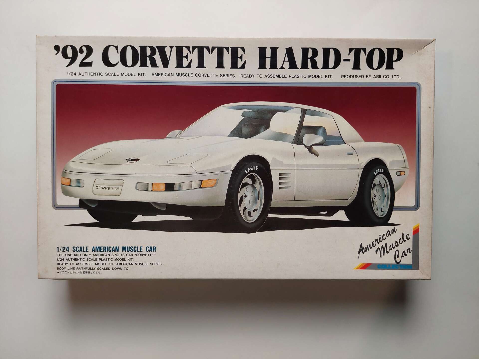 d836df436daff59d643165f66d3a8861.jpg 1/24 Chevrolet Corvette C4 '92 Сборная модель ARII 21000