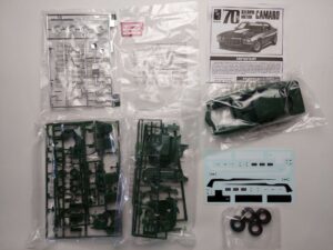 1/25 Chevrolet Camaro Baldwin Motion '70 1/2 Molded in Green Сборная модель AMT 855/12