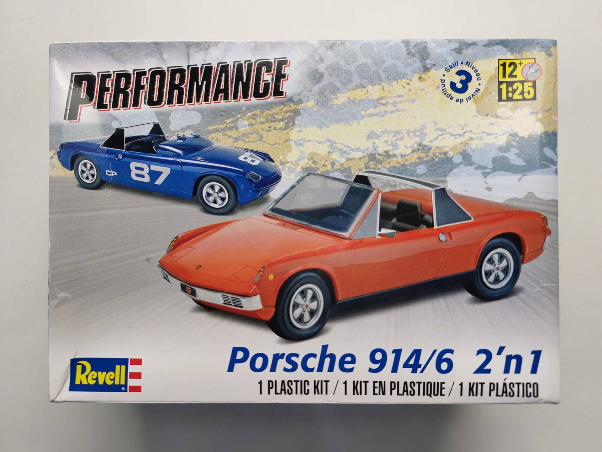 e611697de47b2eef4006ff7e86c7b209.jpg 1/25 Porsche 914/6 2'n1 Сборная модель Revell 85-4378