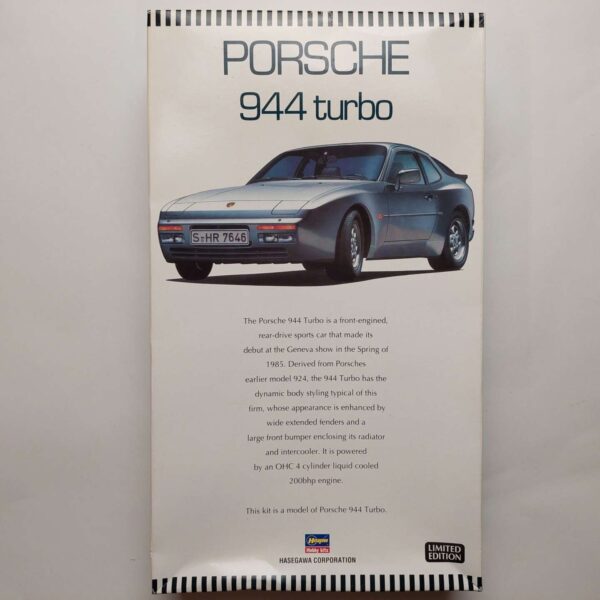 1/24 Porsche 944 Turbo Сборная модель Hasegawa 20260