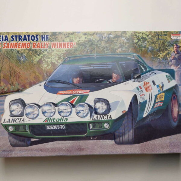 1/24 Lancia Stratos HF 1975 San Remo Rally Winner Сборная модель Hasegawa 25033