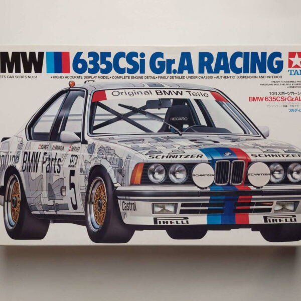 1/24 BMW 635 CSi 1985 Spa 24 Hrs #5 Gr. A Racing Сборная модель Tamiya 24061