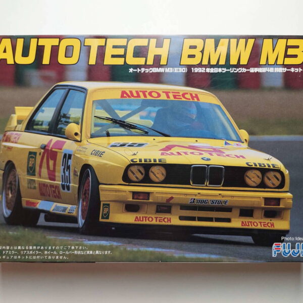 1/24 BMW M3 (E30) '92 JTC #35 Auto Tech GR.A Сборная модель Fujimi 062624