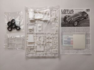 1/24 Lotus Super 7 Series II 1957 с ф/т Сборная модель Tamiya 24357