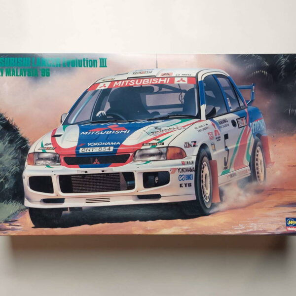 1/25 Mitsubishi Lancer Evolution III '96 Rally Malaysia #5 Сборная модель Hasegawa 25070