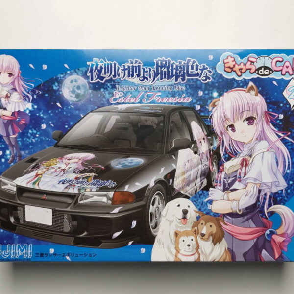 1/24 Mitsubishi Lancer Evolution III Yoake Mae yori Ruriiro na - Estel Freesia Сборная модель Fujimi 18969