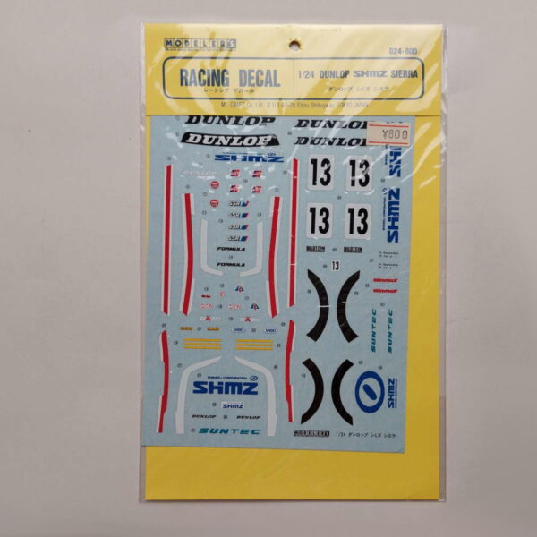 1/24 Ford Sierra #13 Dunlop SHMZ Декали Modeler's D24-800