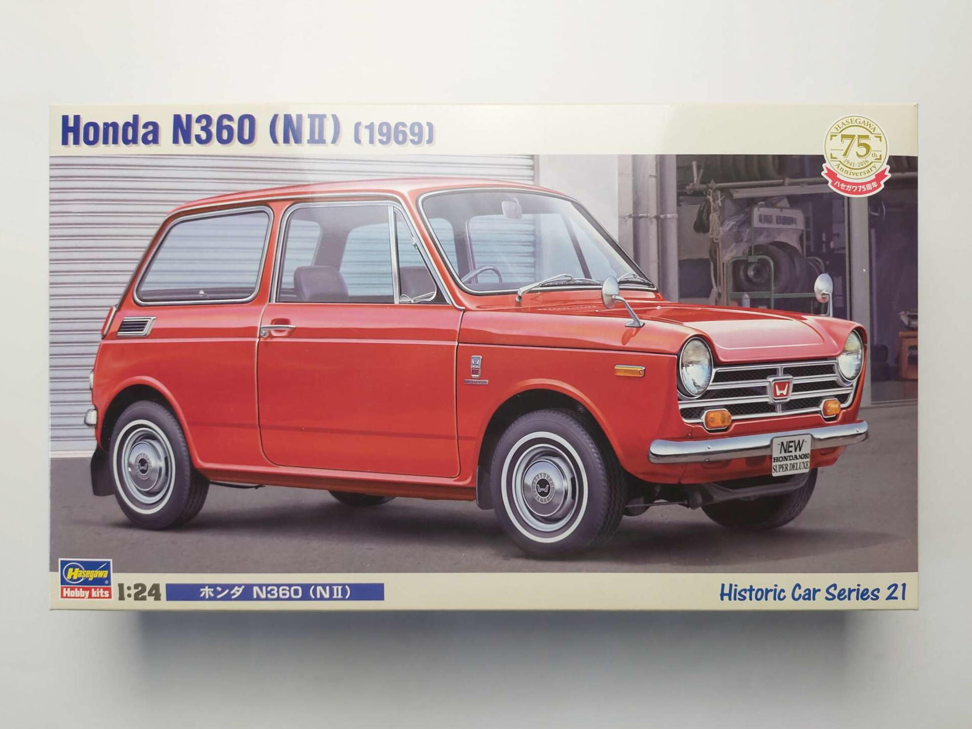 2fede6c76396e01dd5be2ade6dd099de.jpg 1/24 Honda N360 (NII) 1969 Сборная модель Tamiya 21121