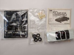 1/24 Nissan Pulsar NX EXA 1985 Convertible Сборная модель Suzuki 190-800