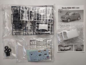 1/24 Honda N360 (NII) 1969 Сборная модель Tamiya 21121