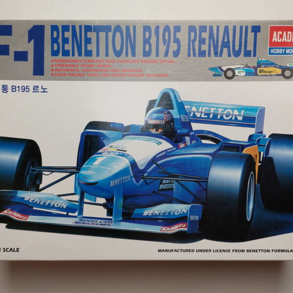 1/20 Benetton B195 Renault Сборная модель Academy 1564