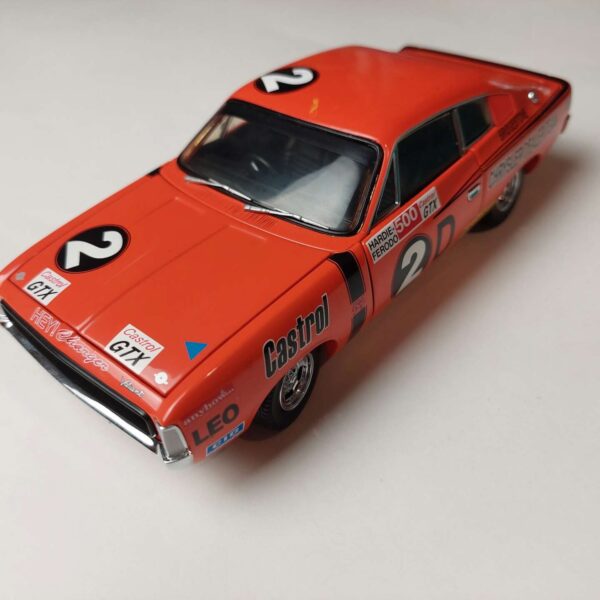 1/24 Chrysler VH Valiant Charger E/38 R/T 1971 Orange Масштабная модель Top Gear