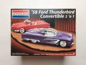 1/24 Ford Thunderbird 2'n1 '58 Convertible Сборная модель Monogram 85-2385