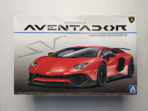 1/24 Lamborghini Aventador (LP750-4) SV Сборная модель Aoshima 051207