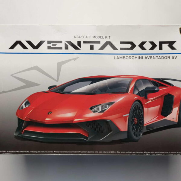 1/24 Lamborghini Aventador (LP750-4) SV Сборная модель Aoshima 051207