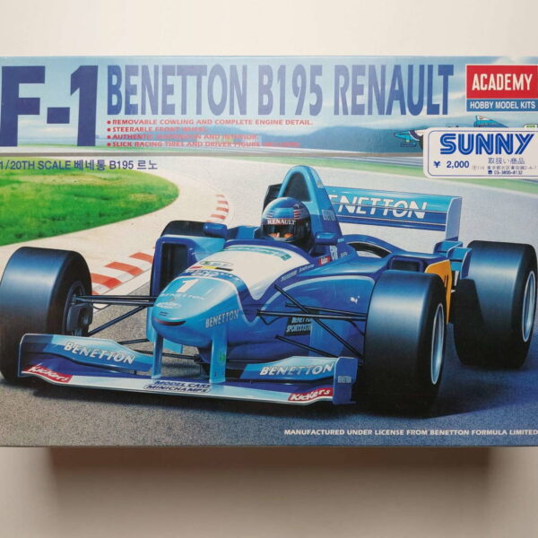 1/20 Benetton B195 Renault Сборная модель Academy CA136