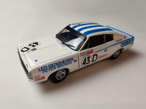 1/24 Chrysler VH Valiant Charger E/38 R/T 1971 White Масштабная модель Top Gear