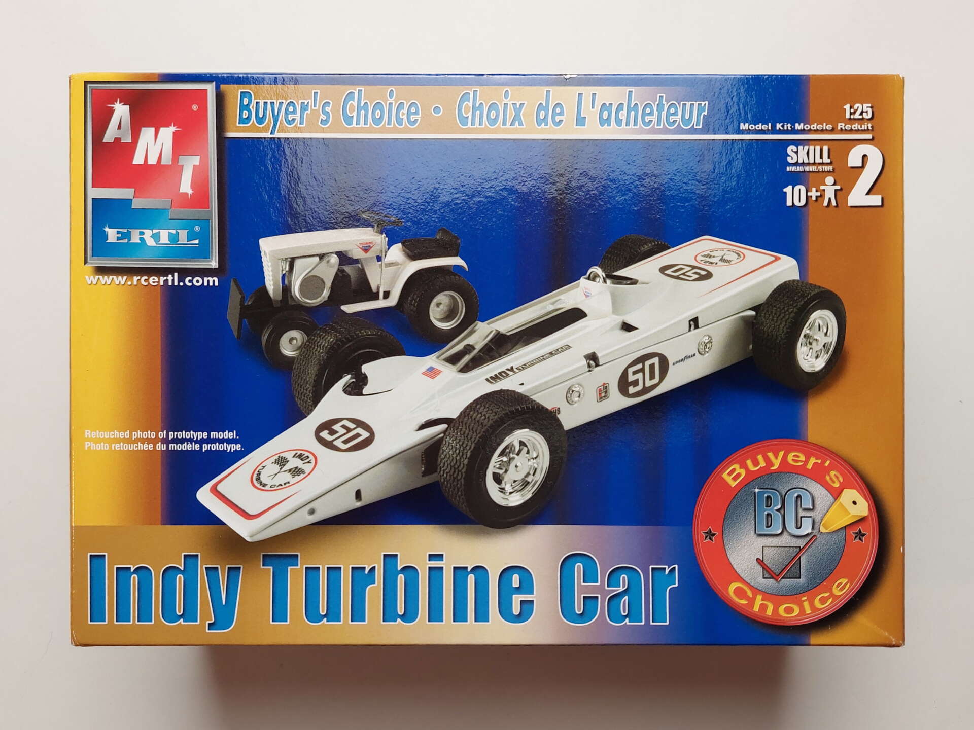 915dd22e23b2ee6dc06ace3098d53452.jpg 1/25 Lotus 56 Indy Turbine Car Сборная модель AMT/ERTL 31919