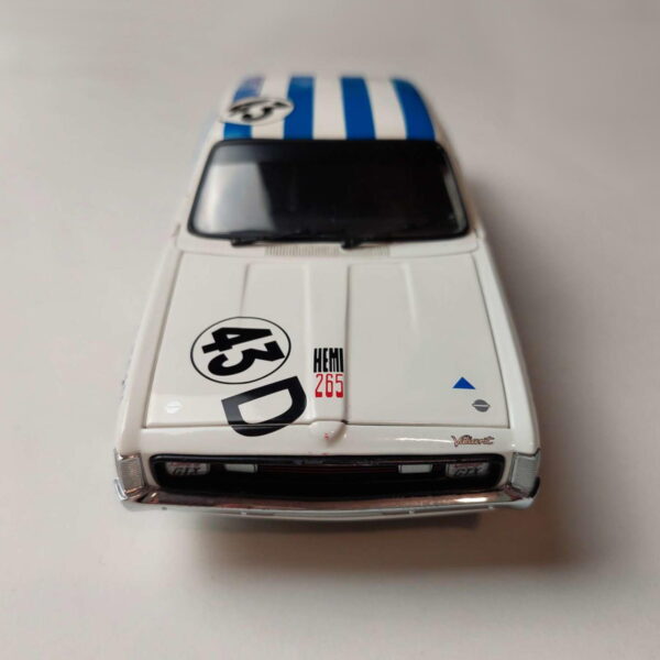 1/24 Chrysler VH Valiant Charger E/38 R/T 1971 White Масштабная модель Top Gear